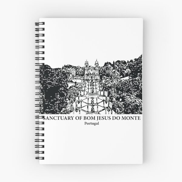 Artikelvorschau, Heiligtum von Bom Jesus do Monte - Portugal entworfen und verkauft von Lakeric Cityscapes.