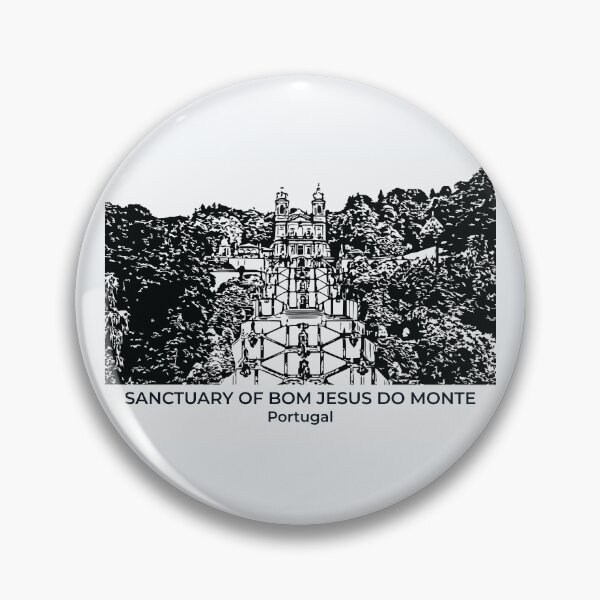 Artikelvorschau, Heiligtum von Bom Jesus do Monte - Portugal entworfen und verkauft von Lakeric Cityscapes.