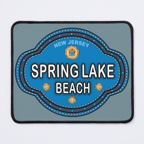 Item preview, Spring Lake Beach NJ stitching effect designed and sold by studioss76.