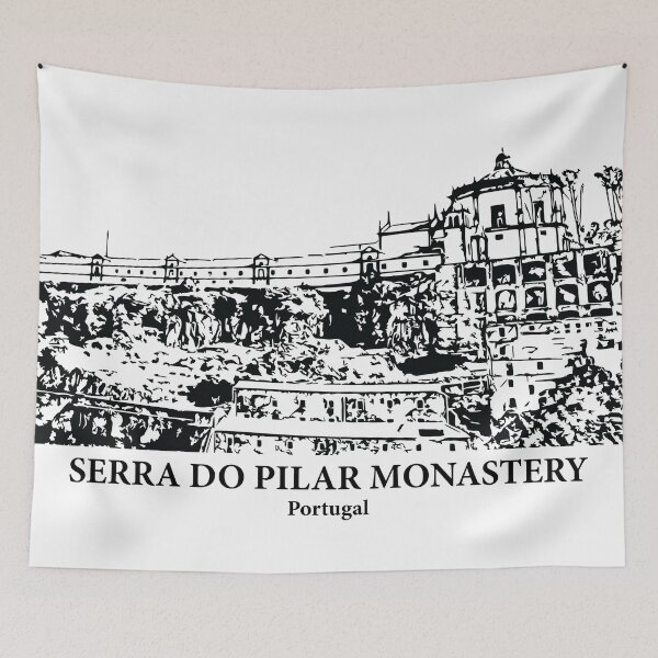 Item preview, Serra do Pilar Monastery - Portugal designed and sold by Lakeric Cityscapes.