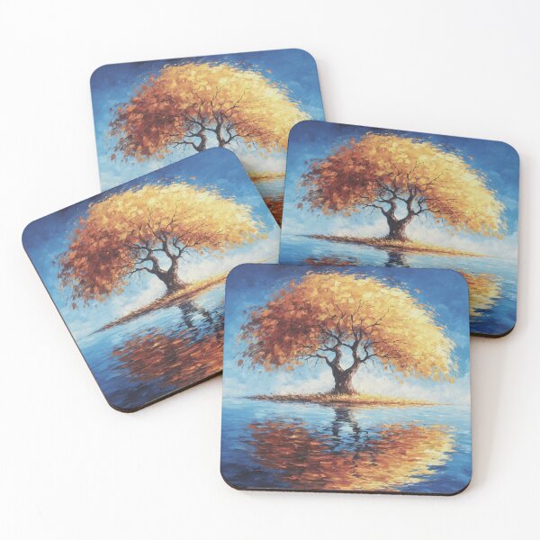 Item preview, Whispers of Autumn | A Tree of Light and Water designed and sold by Ink And Inspire.
