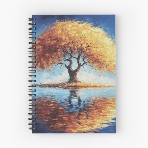 Item preview, Whispers of Autumn | A Tree of Light and Water designed and sold by Ink And Inspire.