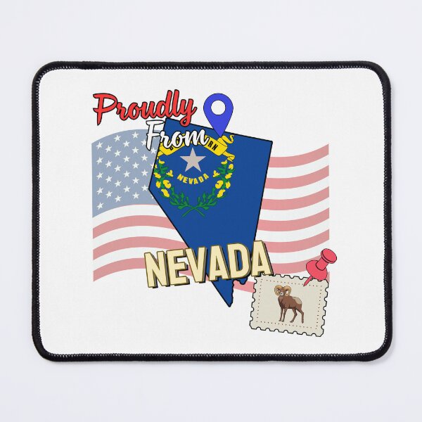 Item preview, Proudly from Nevada - USA state design designed and sold by PHRASEandSTYLE.