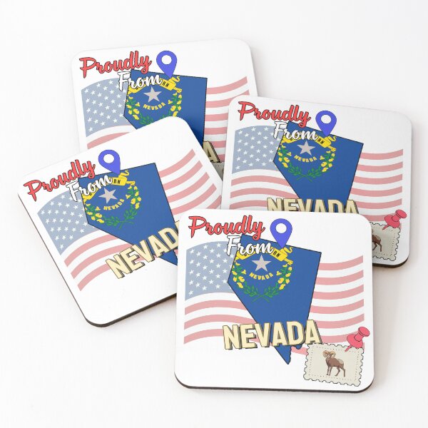 Item preview, Proudly from Nevada - USA state design designed and sold by PHRASEandSTYLE.
