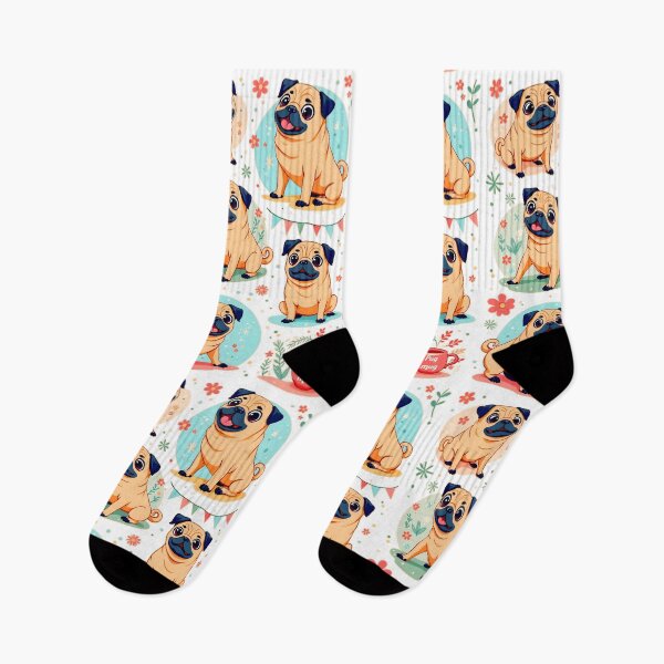 Item preview, Pug Love / Coffee Addict designed and sold by DarrenAshenOne.