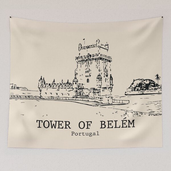 Item preview, Tower of Belém - Portugal designed and sold by Lakeric Cityscapes.
