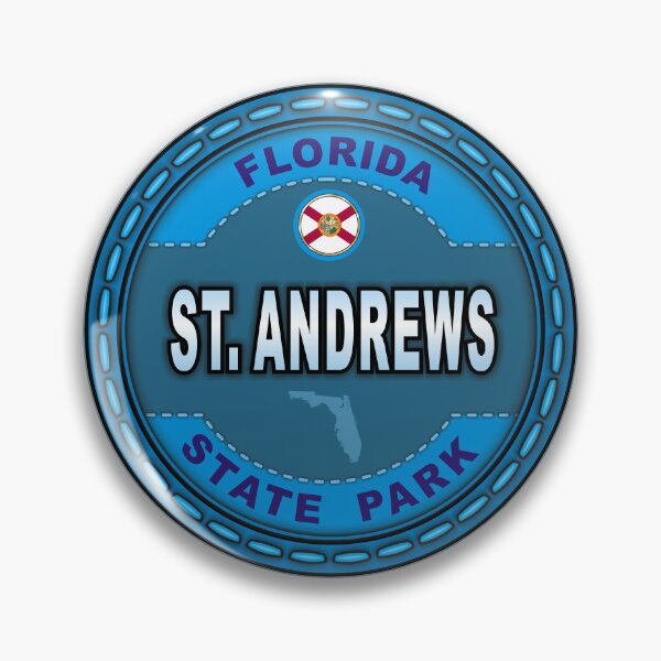 Item preview, St. Andrews State Park Florida stitching effect designed and sold by studioss76.