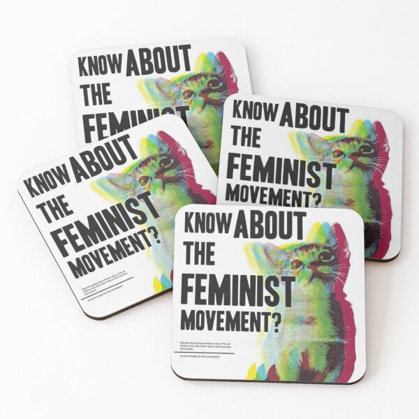 Item preview, Does your cat know about the feminist movement? designed and sold by Blue Evans.
