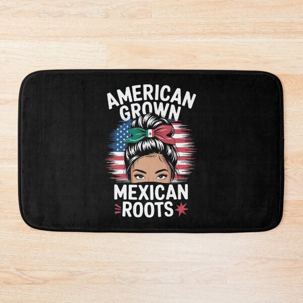Item preview, American Grown Mexican Roots designed and sold by funnylifeusa.