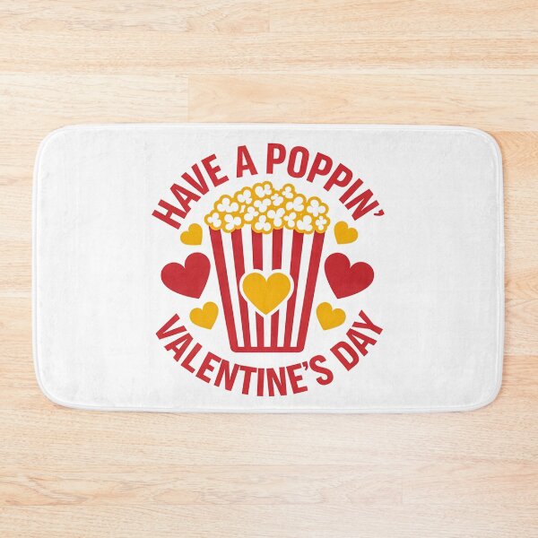 Item preview, Have a Poppin’ Valentine’s Day – Cute Popcorn Art designed and sold by Artyx_Design.
