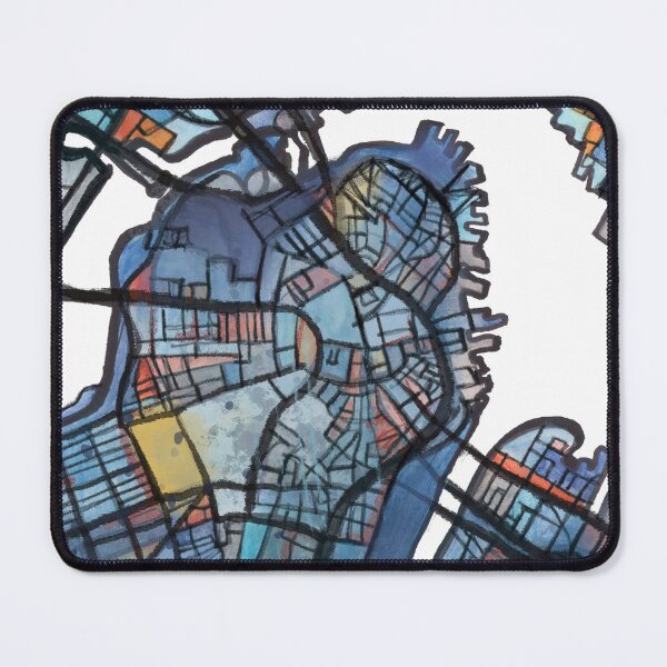Item preview, Boston MA designed and sold by Carland  Cartography.