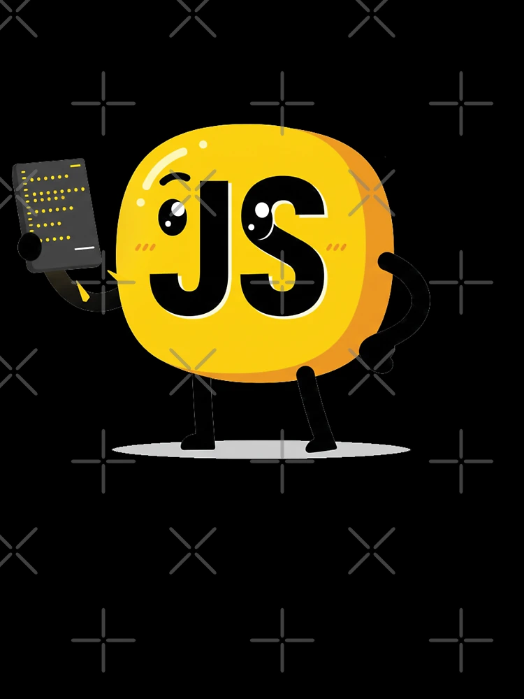 Thumbnail 7 of 7, Oversized T-Shirt, Funny JavaScript designed and sold by GeniusPrint.