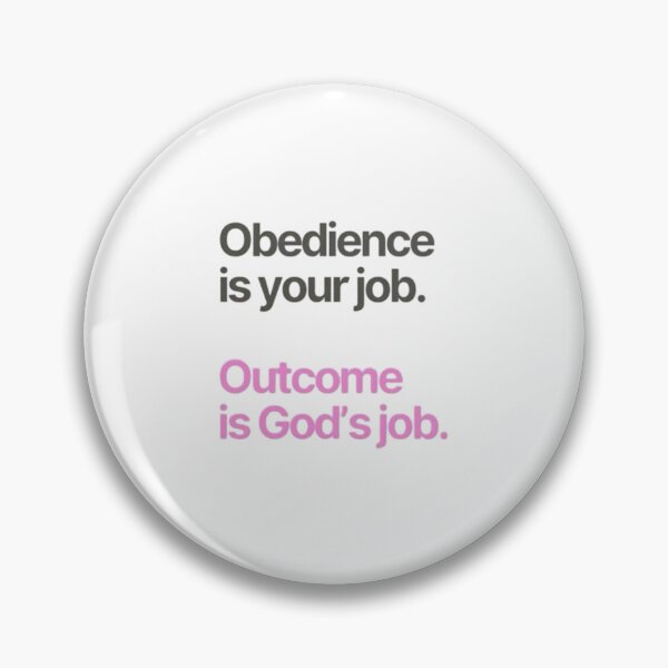 Item preview, Obedience Over Outcome designed and sold by CreativInkLab.
