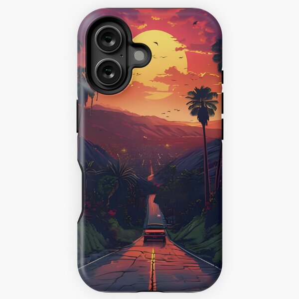 Aperçu de l'œuvre Car Sunset créée et vendue par La-Perle-Rare.