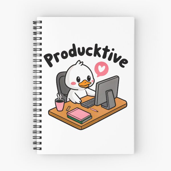 Item preview, Producktive – Funny Duck Work Art designed and sold by Artyx_Design.