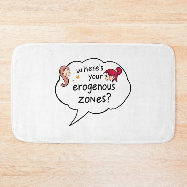 Item preview, Where's your erogenous zones? Modern Love Humour Graphic Design designed and sold by TheILoveYouShop.