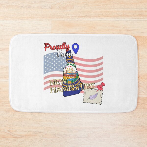 Item preview, Proudly from New Hampshire - USA state design designed and sold by PHRASEandSTYLE.