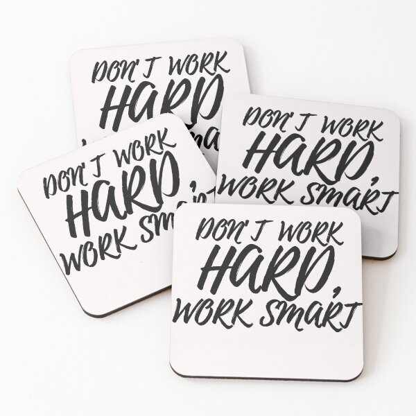 Item preview, DON’T WORK HARD, WORK SMART – DON’T WORRY, BE HAPPY designed and sold by goodFather4ever.