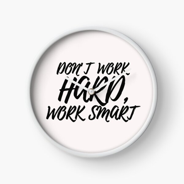 Item preview, DON’T WORK HARD, WORK SMART – DON’T WORRY, BE HAPPY designed and sold by goodFather4ever.