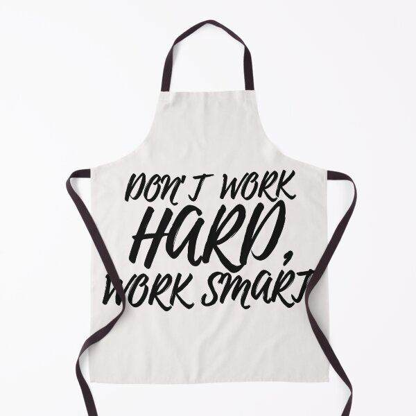 Item preview, DON’T WORK HARD, WORK SMART – DON’T WORRY, BE HAPPY designed and sold by goodFather4ever.
