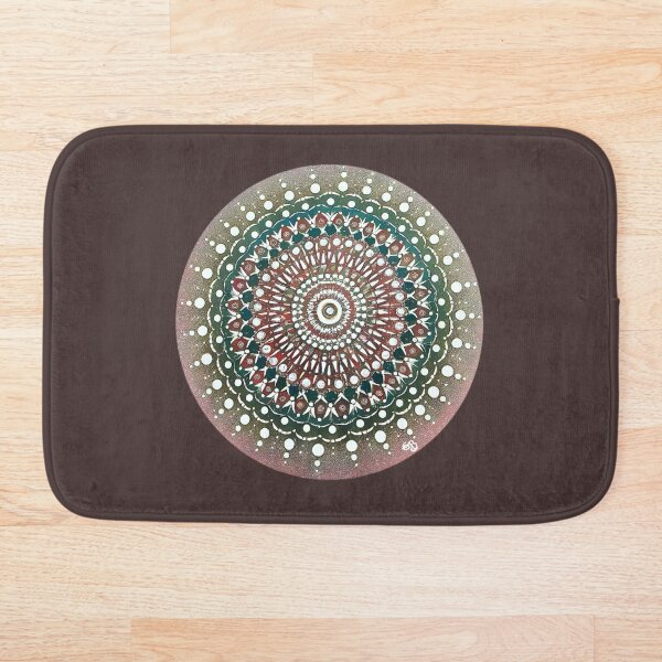 Artikelvorschau, Grosses Mandala Erdfarben entworfen und verkauft von EB-DigitalART.