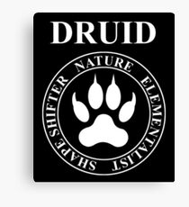Druid Fantasy RPG Class Shapeshifter Canvas Print