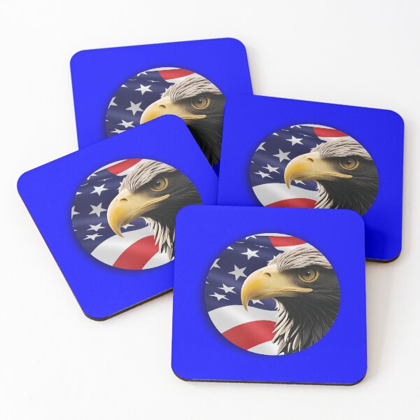 Item preview, PATRIOT EAGLE (#0000FF) designed and sold by Marlon Oseguera.
