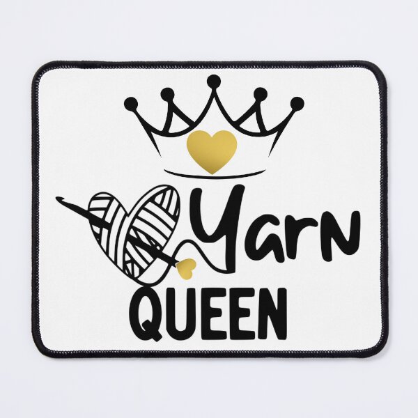 Item preview, Gold Heart Yarn Queen designed and sold by AMDesignsNYC.
