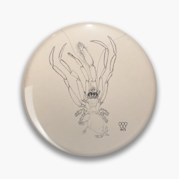 Hudson Canyon Crustacean Pin