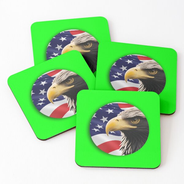 Item preview, PATRIOT EAGLE (#00FF00) designed and sold by Marlon Oseguera.