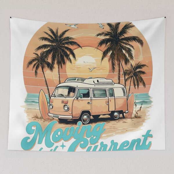 Item preview, Moving with the current Shirt , Ocean current aesthetic , Surfing the current , Ride the current designed and sold by theghostman99.