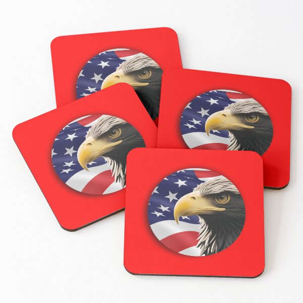 Item preview, PATRIOT EAGLE (#FF0000) designed and sold by Marlon Oseguera.