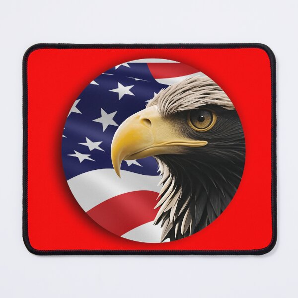 Item preview, PATRIOT EAGLE (#FF0000) designed and sold by Marlon Oseguera.