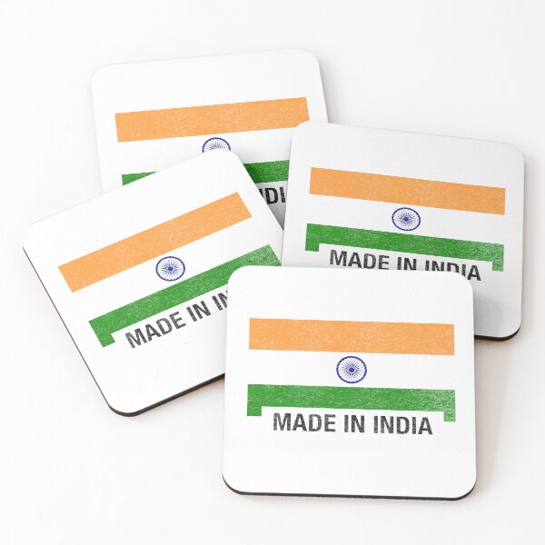 Item preview, Made in India | Indian Flag Edition designed and sold by Ink And Inspire.