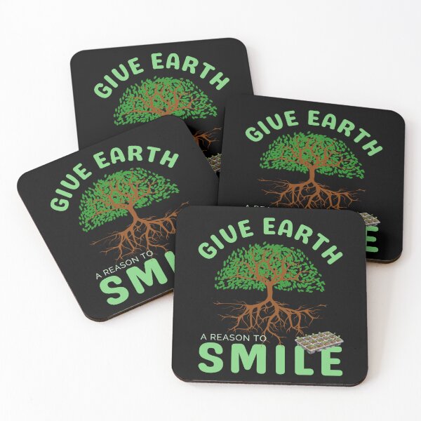 Item preview, Eco Friendly - Give Earth A Reason To Smile  designed and sold by WGBTee.
