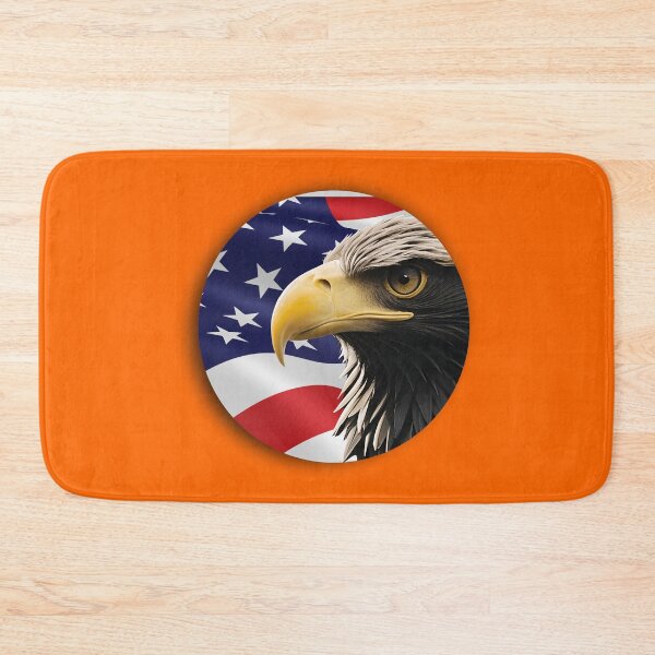 Item preview, PATRIOT EAGLE (#FF6600) designed and sold by Marlon Oseguera.