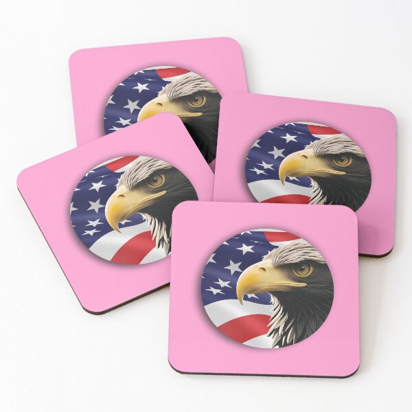 Item preview, PATRIOT EAGLE (#FF99CC) designed and sold by Marlon Oseguera.
