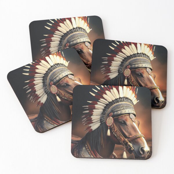 Item preview, AMERICAN INDIAN WARHORSE designed and sold by AussieAl.