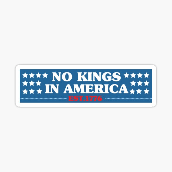 Item preview, No kings in America  designed and sold by Keeping Art Heavenly.