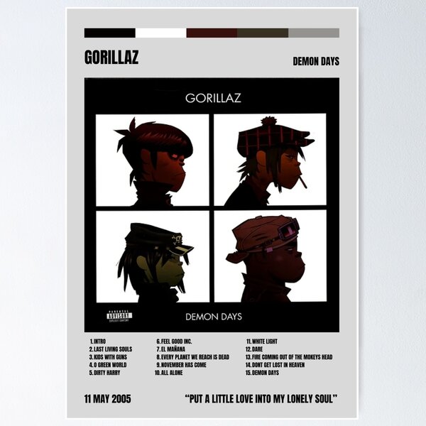 Item preview, Gorillaz - "Demon Days" designed and sold by NeedPosters?.