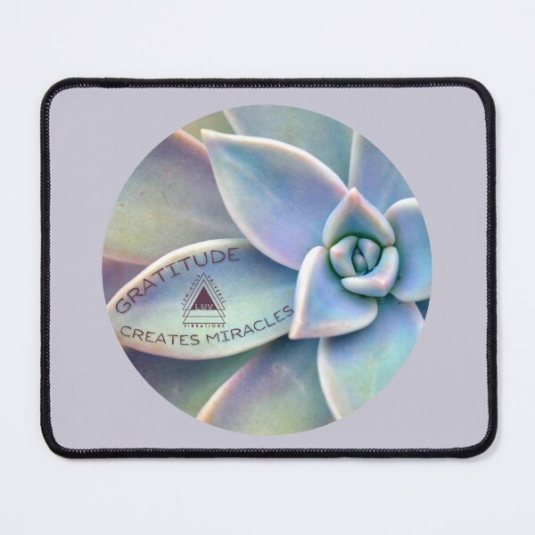 Item preview, Gratitude Creates Miracles – Inspirational Positive Vibes Design designed and sold by LUV963.