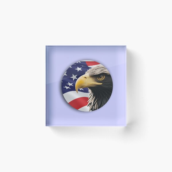 Item preview, PATRIOT EAGLE (#CCCCFF) designed and sold by Marlon Oseguera.
