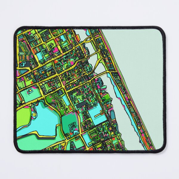 Item preview, Daytona Beach, FL designed and sold by Carland Cartography.