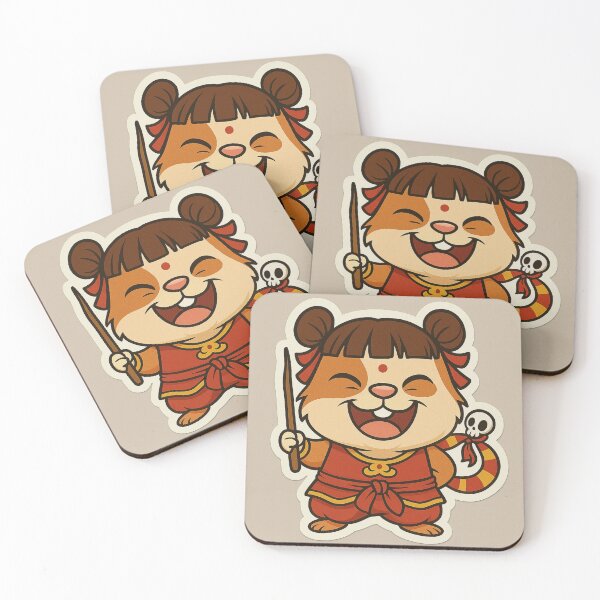 Item preview,  Ne Zha Guinea Pig has a Magic Stick designed and sold by Lam168.