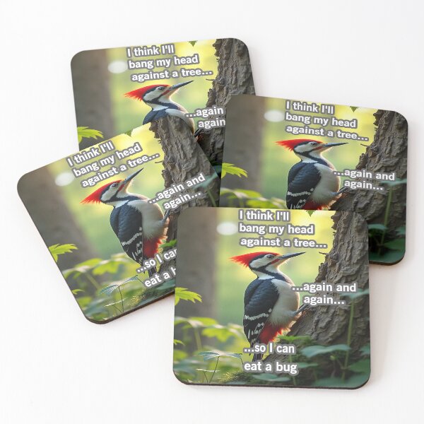 Item preview, The Life Of A Woodpecker designed and sold by Surreallytee.