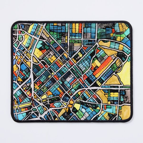 Item preview, Dallas, TX designed and sold by Carland Cartography.