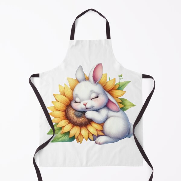 Item preview, Cute Rabbit and Sunflower! designed and sold by fribabywonder.