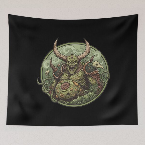 Item preview, Nurgle Chaos Warrior designed and sold by GeniusPrint.