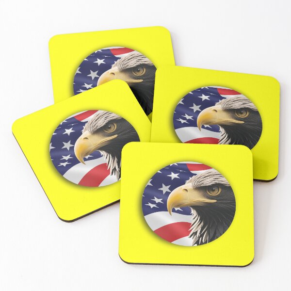 Item preview, PATRIOT EAGLE (#FFFF00) designed and sold by Marlon Oseguera.