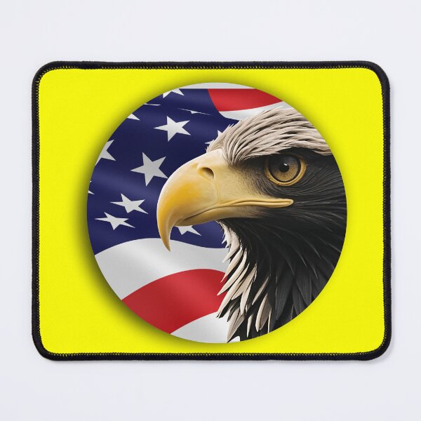 Item preview, PATRIOT EAGLE (#FFFF00) designed and sold by Marlon Oseguera.
